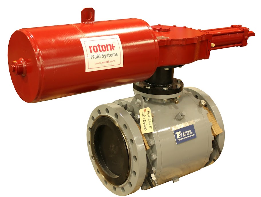 Rotork Hydraulic on T3 Trunion